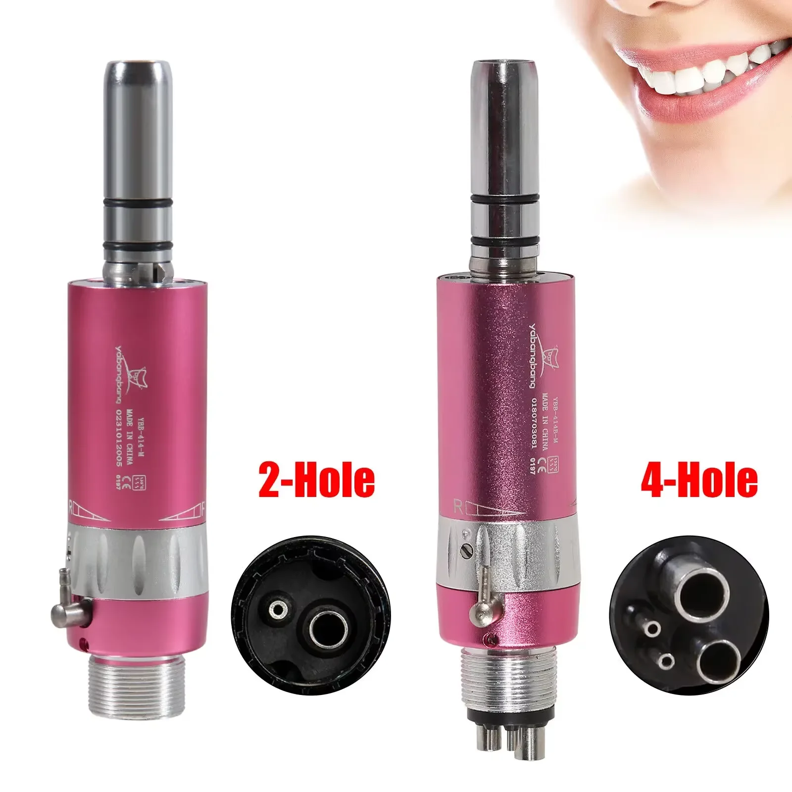 NSK Style Dental Медленный низкоскоростной внешний одиночный распылительный наконечник с пневматическим двигателем E-типа 2/4 отверстия Розовый цвет
NSK Style Dental Медленный низкоскоростной внешний одиночный распылительный наконечник с пневматическим двигателем E-типа 2/4 отверстия Розовый цвет