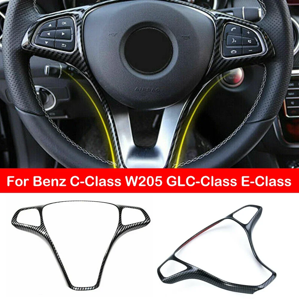 Для Benz C-Class W205 C180 C200 GLC-Class E-Class E200 E300 Салон автомобиля из углеродного волокна Накладка на руль Наклейка на рамку
Для Benz C-Class W205 C180 C200 GLC-Class E-Class E200 E300 Салон автомобиля из углеродного волокна Накладка на руль Наклейка на рамку