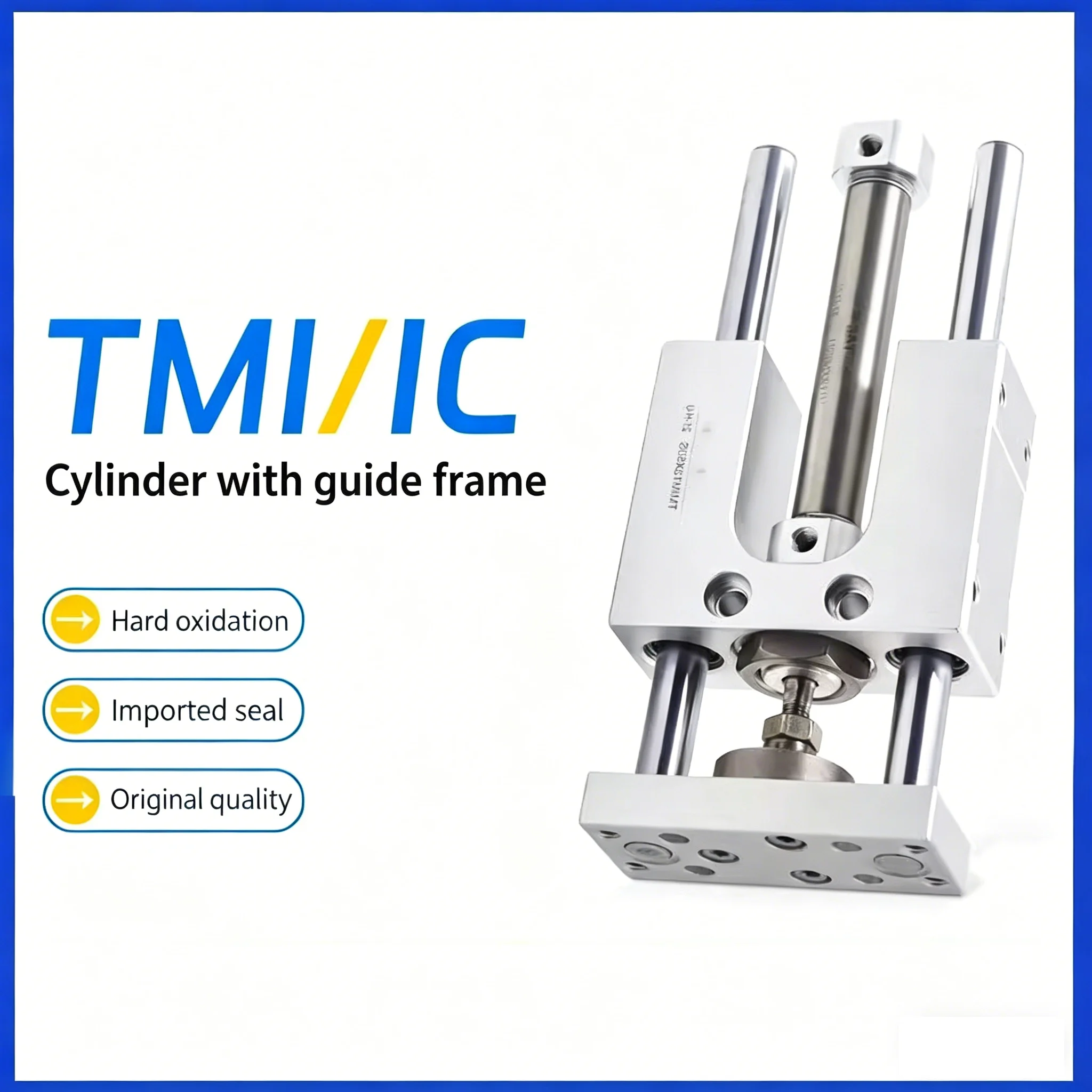 Cylinder with Guide Frame TMI/TMIC Series Adjustable Buffer TMI/C-M/L-12/16
Cylinder with Guide Frame TMI/TMIC Series Adjustable Buffer TMI/C-M/L-12/16