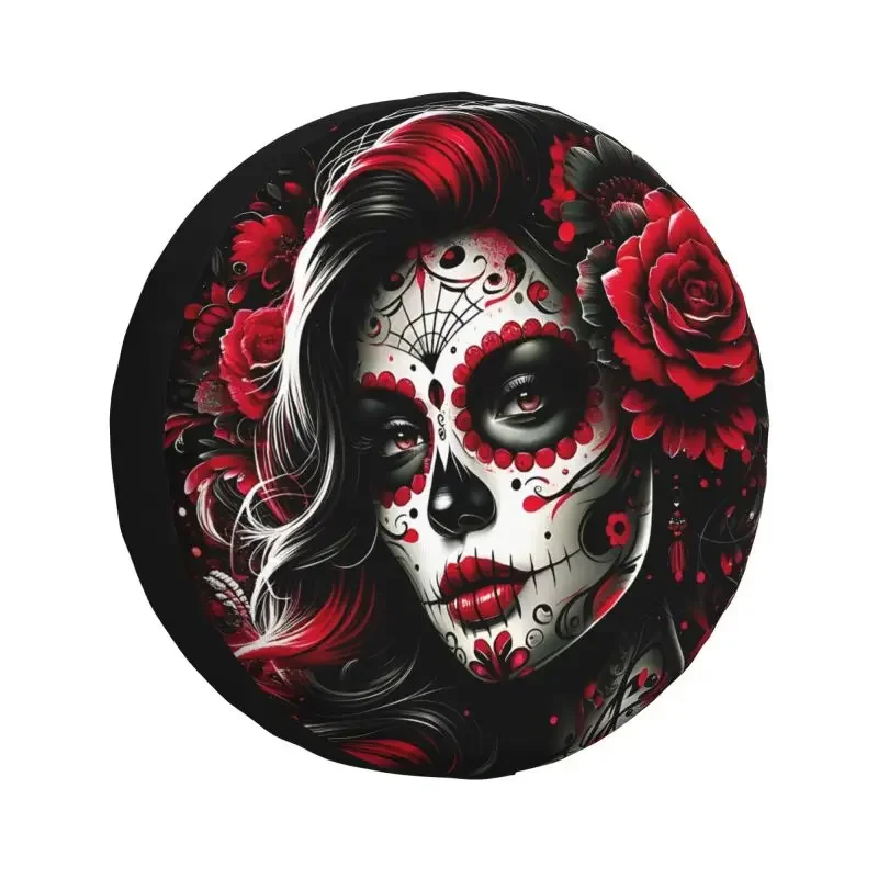 Изготовленный на заказ мексиканский Catrina Sugar Skull Tattoo запасной чехол для Toyota Land Cruiser Prado 4WD 4x4 SUV, защита колес автомобиля
Изготовленный на заказ мексиканский Catrina Sugar Skull Tattoo запасной чехол для Toyota Land Cruiser Prado 4WD 4x4 SUV, защита колес автомобиля
