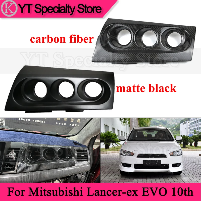 Kamshing Car Instrument Cover For Mitsubishi Lancer-ex EVO 10th Modified Triple Gauge Pod Holder Dash Mount Meter Cover
Kamshing Car Instrument Cover For Mitsubishi Lancer-ex EVO 10th Modified Triple Gauge Pod Holder Dash Mount Meter Cover