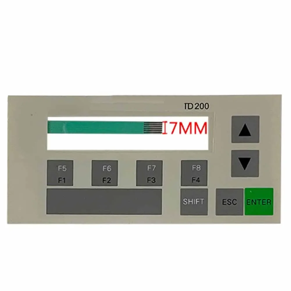 Для Siemens TD200 6ES7272-0AA20-0YA0 6ES7272-0AA30-0YA1 защитная пленка для клавиатуры, кабель 7 мм
Для Siemens TD200 6ES7272-0AA20-0YA0 6ES7272-0AA30-0YA1 защитная пленка для клавиатуры, кабель 7 мм