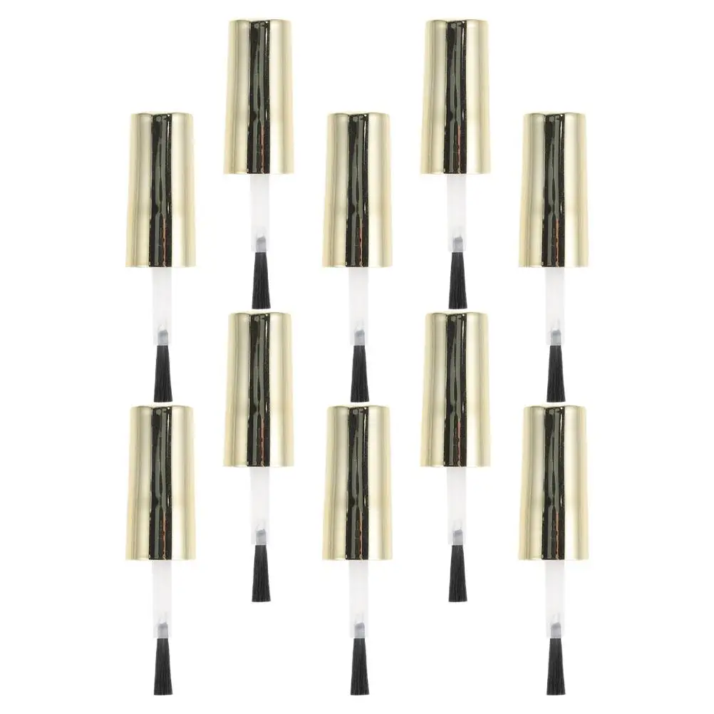 10 Pcs Nail Polish Bottle Caps Replacement Brush Fiber Brush Reusable Durable Easy Apply Home Salon Use
10 Pcs Nail Polish Bottle Caps Replacement Brush Fiber Brush Reusable Durable Easy Apply Home Salon Use