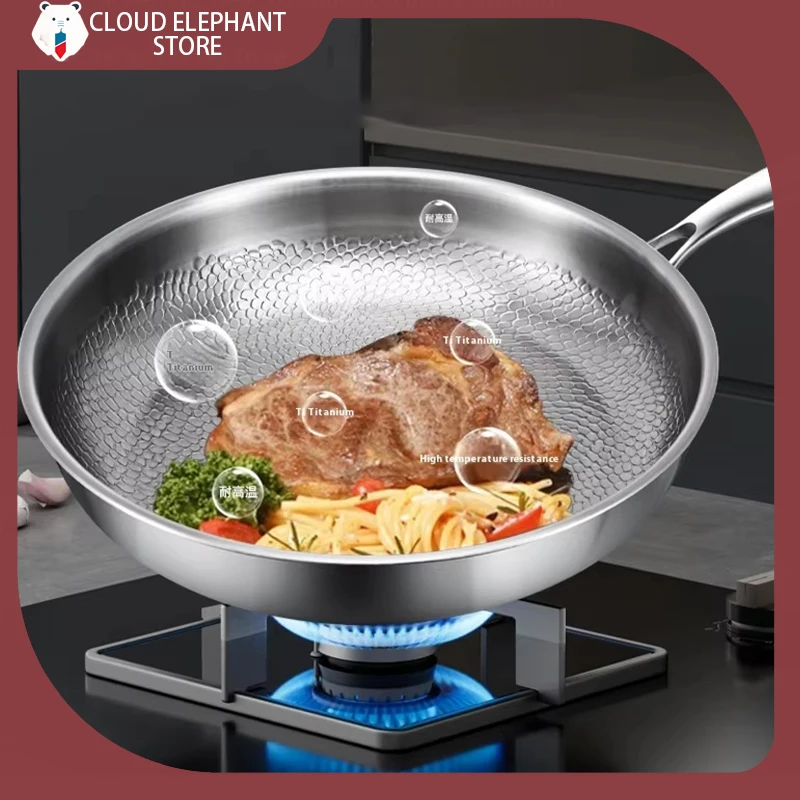 Multiple Choice Pure Titanium Uncoated Titanium Pot Durable Healthy Home Flat Bottomed Wok Non-stick Pan Kitchen Cookwares Tools
Multiple Choice Pure Titanium Uncoated Titanium Pot Durable Healthy Home Flat Bottomed Wok Non-stick Pan Kitchen Cookwares Tools