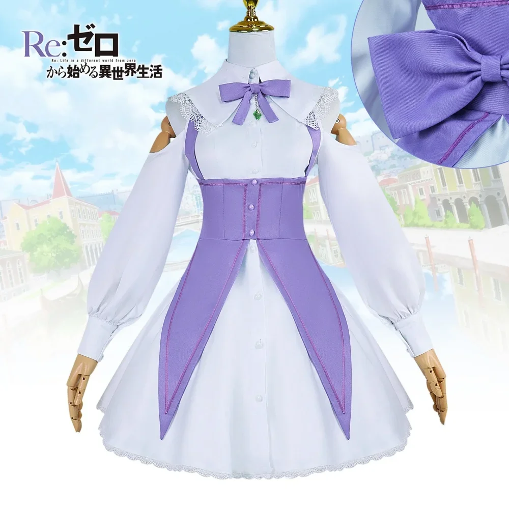 Emilia Theater Edition Dating Dress Cosplay Anime Re Life In a Different World From Zero Costume Wig Emiria Halloween Suit 2025
Emilia Theater Edition Dating Dress Cosplay Anime Re Life In a Different World From Zero Costume Wig Emiria Halloween Suit 2025