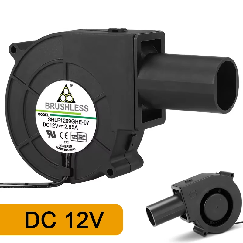 DC 12V Large Air Volume Blower 9733 Turbo Fan 2.85A 5500R/Min Firewood BBQ Stove Waste Oil Stove Wood Stove Cooling Cooler Fan
DC 12V Large Air Volume Blower 9733 Turbo Fan 2.85A 5500R/Min Firewood BBQ Stove Waste Oil Stove Wood Stove Cooling Cooler Fan