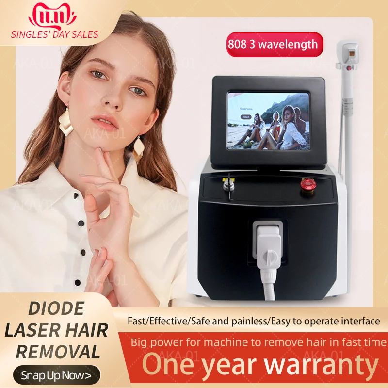 2024 New Hair-Remove Ice Platinum 3 Wavelength 808 Diode Laser 808nm Hair Removal Machine 808 Remov Machin Remover for Home Use
2024 New Hair-Remove Ice Platinum 3 Wavelength 808 Diode Laser 808nm Hair Removal Machine 808 Remov Machin Remover for Home Use