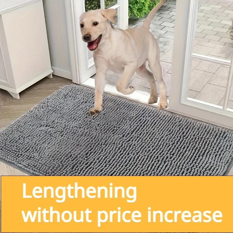 Dog Door Mat for Muddy Paws, Absorbs Moisture and Dirt, Absorbent, Non-Slip, Washable, Quick Dry, Microfiber, Mud Mat for Dogs
Dog Door Mat for Muddy Paws, Absorbs Moisture and Dirt, Absorbent, Non-Slip, Washable, Quick Dry, Microfiber, Mud Mat for Dogs
