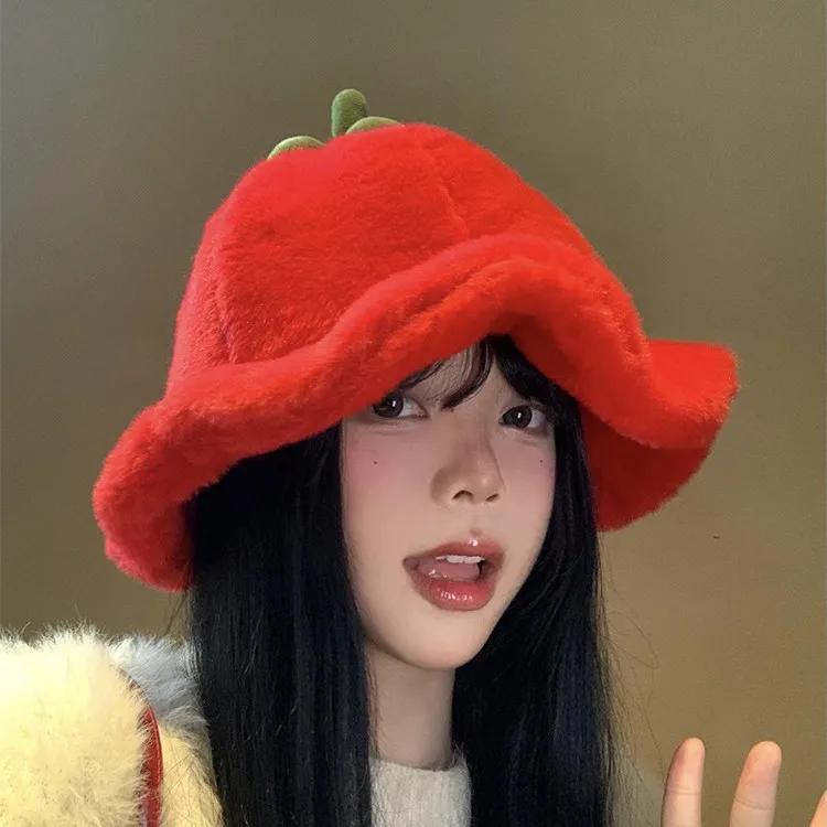 Women's Cute Cap Autumn Winter Warm Plush Fisherman Hat Cartoon Student Sweet And Versatile Cold Proof Warm Basin Hat For Girls
Women's Cute Cap Autumn Winter Warm Plush Fisherman Hat Cartoon Student Sweet And Versatile Cold Proof Warm Basin Hat For Girls