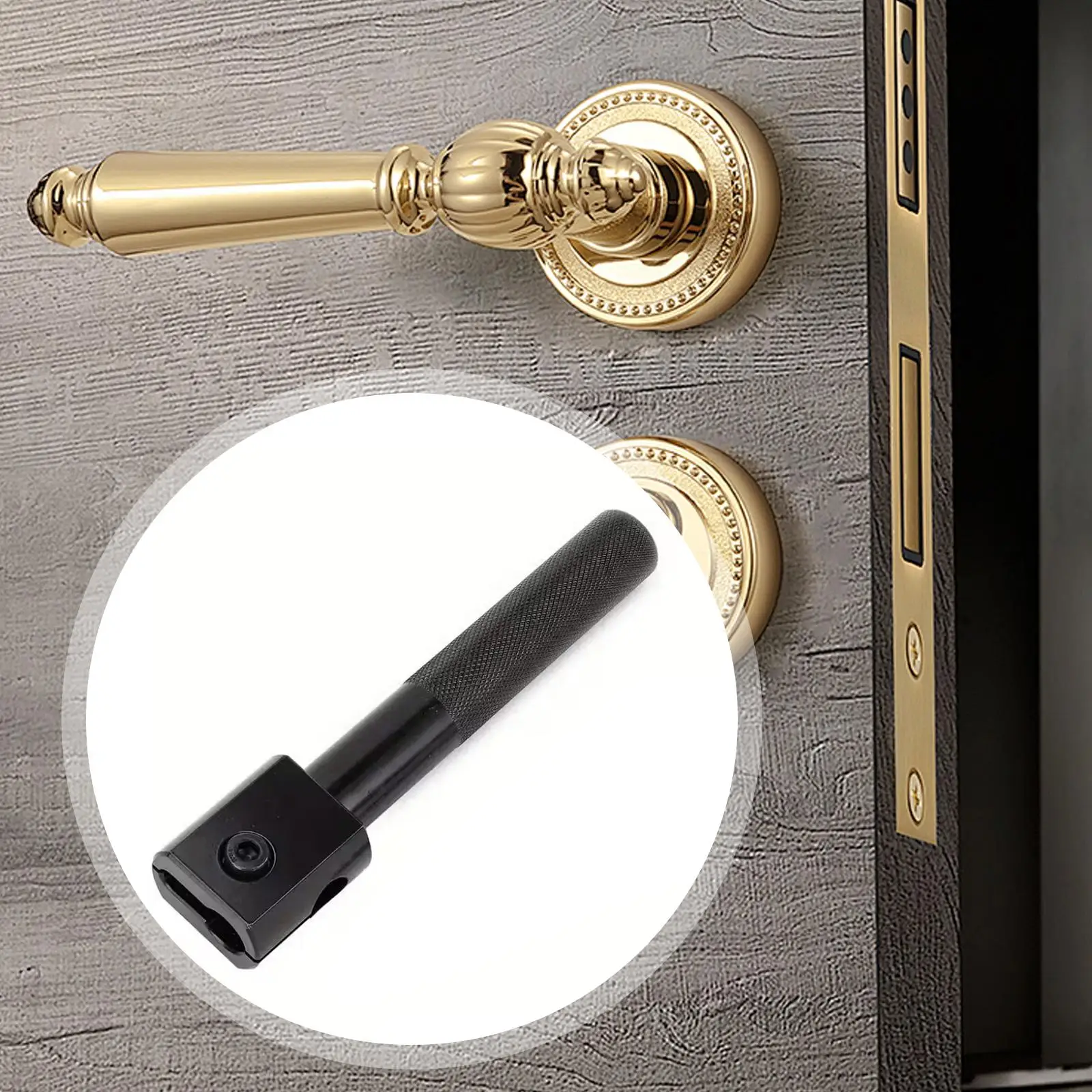 Lock Puller, Metal Heavy Duty Convenient Special Application Puller, Ab Type Remover Cylinder Set Tool for Locksmiths, DIY Users
Lock Puller, Metal Heavy Duty Convenient Special Application Puller, Ab Type Remover Cylinder Set Tool for Locksmiths, DIY Users