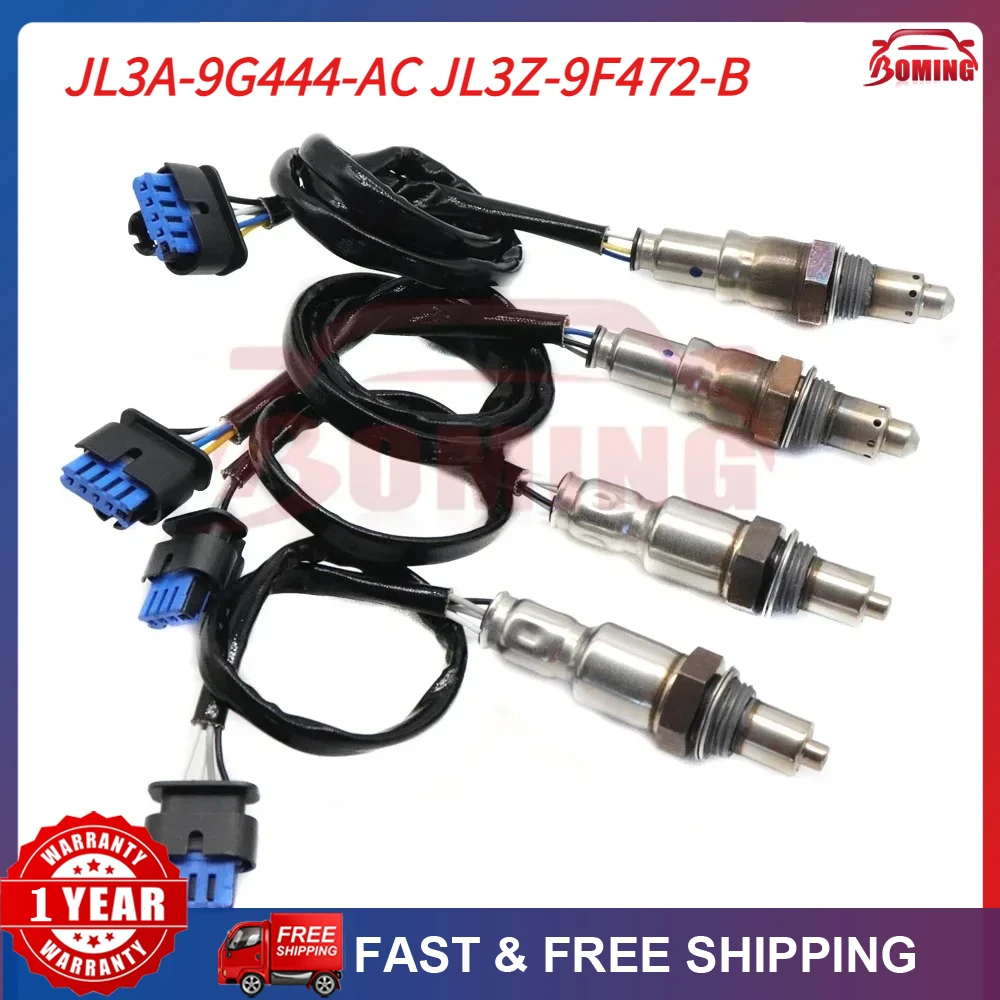 NEW Car Front Rear Air Fuel Ratio Lambda O2 Oxygen Sensor 4PCS JL3A-9G444-AC JL3Z-9F472-B For Ford F-150 2018-2020 5.0L
NEW Car Front Rear Air Fuel Ratio Lambda O2 Oxygen Sensor 4PCS JL3A-9G444-AC JL3Z-9F472-B For Ford F-150 2018-2020 5.0L