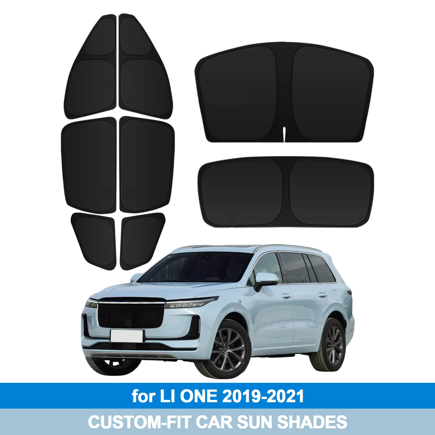 For LI ONE 2019-2021 Windshield Sun Shade Side Window Shades Cover Sun Visor Shield Privacy Protection Car Accessories
For LI ONE 2019-2021 Windshield Sun Shade Side Window Shades Cover Sun Visor Shield Privacy Protection Car Accessories
