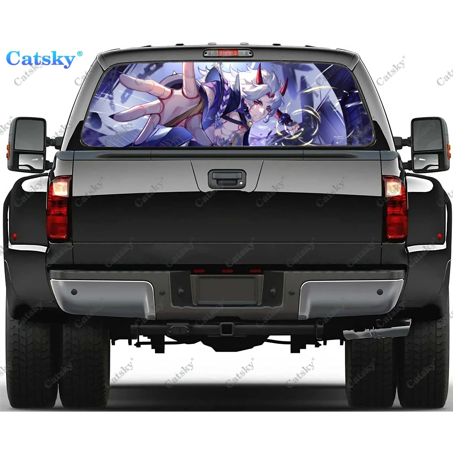 Arataki Itto Rear Window Decals for Trucks,Pickup Window Decal,Rear Window Tint Graphic Perforated Vinyl Truck Stickers
Arataki Itto Rear Window Decals for Trucks,Pickup Window Decal,Rear Window Tint Graphic Perforated Vinyl Truck Stickers