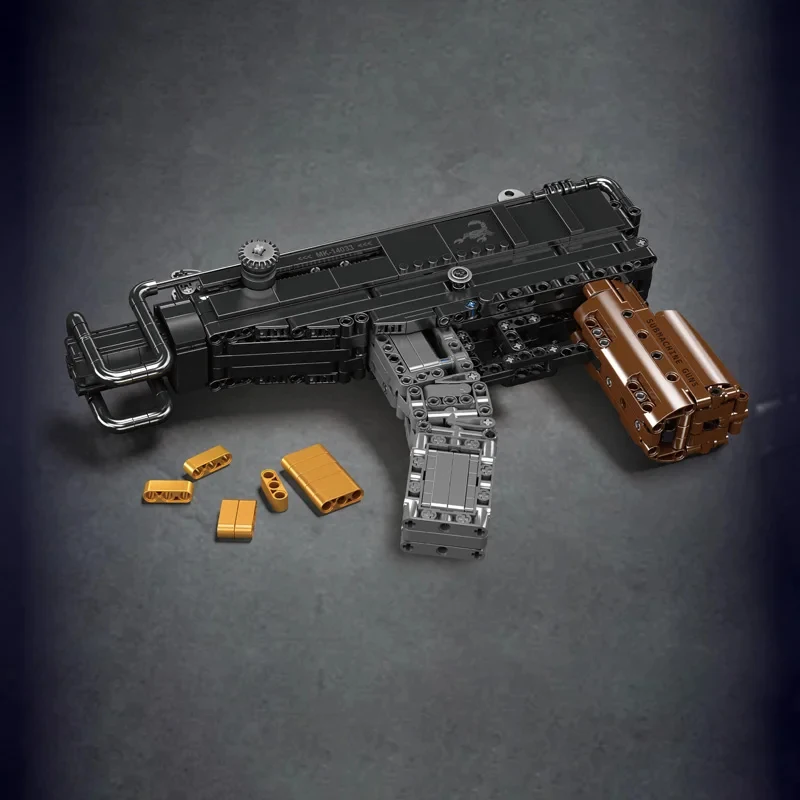 Mould King 14033 Scorpion Submachine Gun Building Blocks Assembly Technical DIY Bricks Set for Adults Christmas Gifts
Mould King 14033 Scorpion Submachine Gun Building Blocks Assembly Technical DIY Bricks Set for Adults Christmas Gifts
