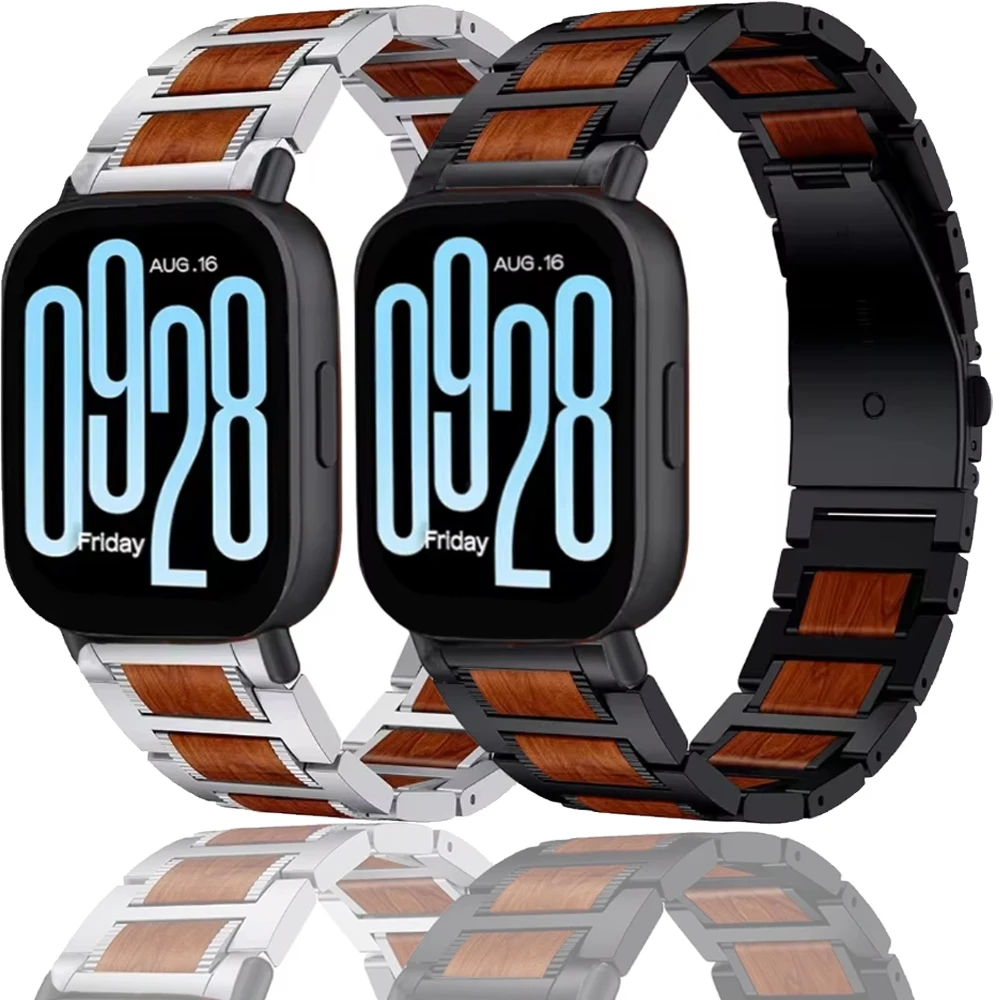 22mm Rosewood+Metal Strap for Redmi Watch 5 Lite Comfortable Breathable Band for Xiaomi Redmi Watch 5 Active Replaceable Correa
22mm Rosewood+Metal Strap for Redmi Watch 5 Lite Comfortable Breathable Band for Xiaomi Redmi Watch 5 Active Replaceable Correa