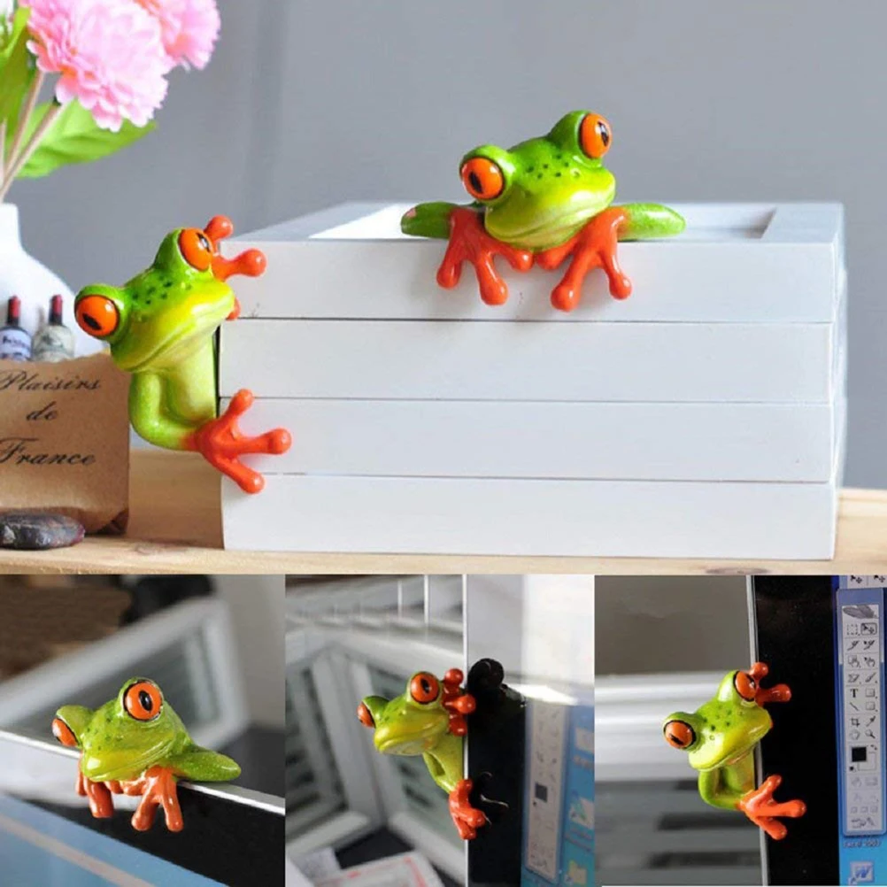 Cute Mini Frog Decoration for Desktop Computer Eco Friendly Resin Made Ornament Relax Home Gift
Cute Mini Frog Decoration for Desktop Computer Eco Friendly Resin Made Ornament Relax Home Gift