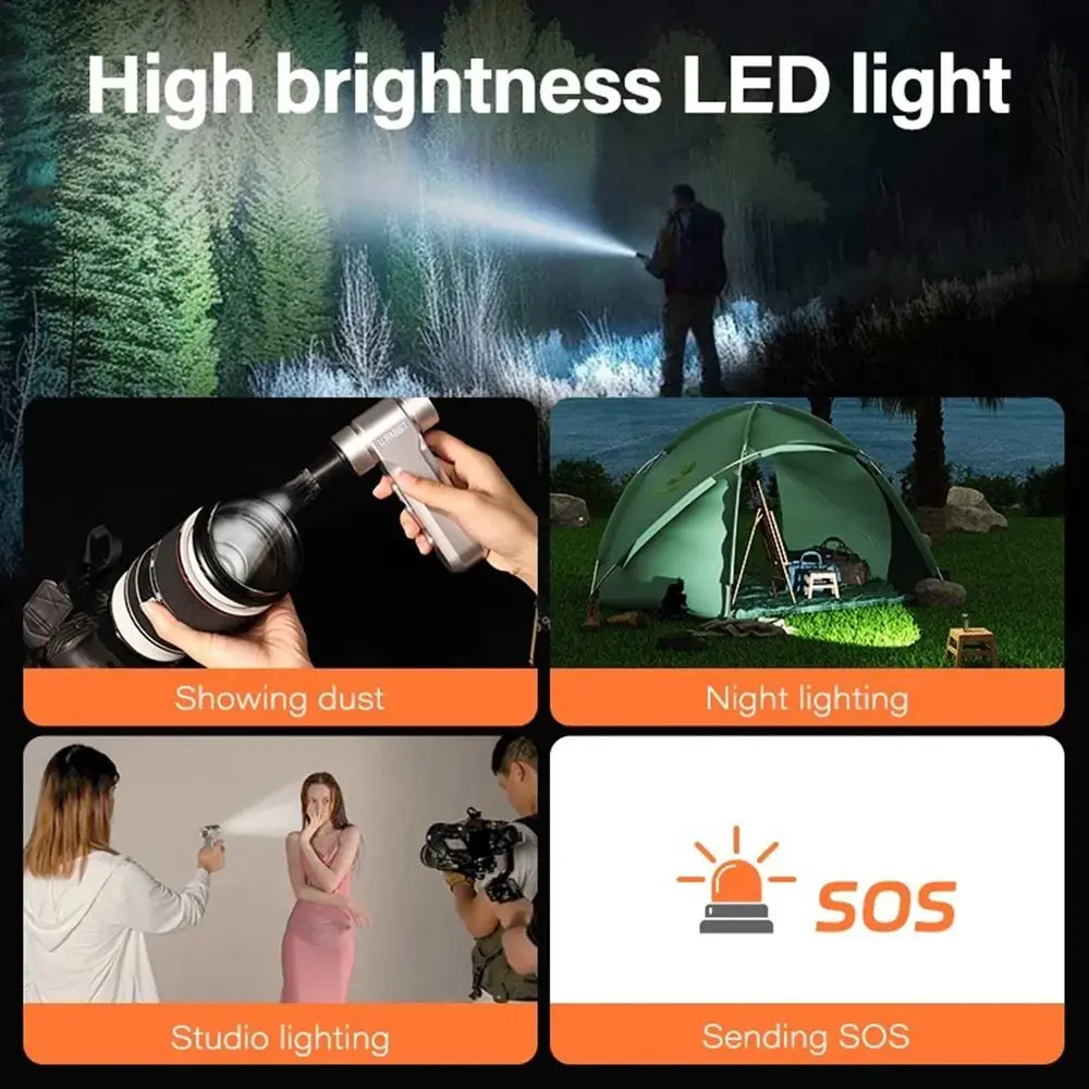 130000PRM Mini Turbo Jet Fan Brushless Motor High Speed Violent Turbofan Quiet with LED Light Power Air Duster Keyboard Cleaning
130000PRM Mini Turbo Jet Fan Brushless Motor High Speed Violent Turbofan Quiet with LED Light Power Air Duster Keyboard Cleaning