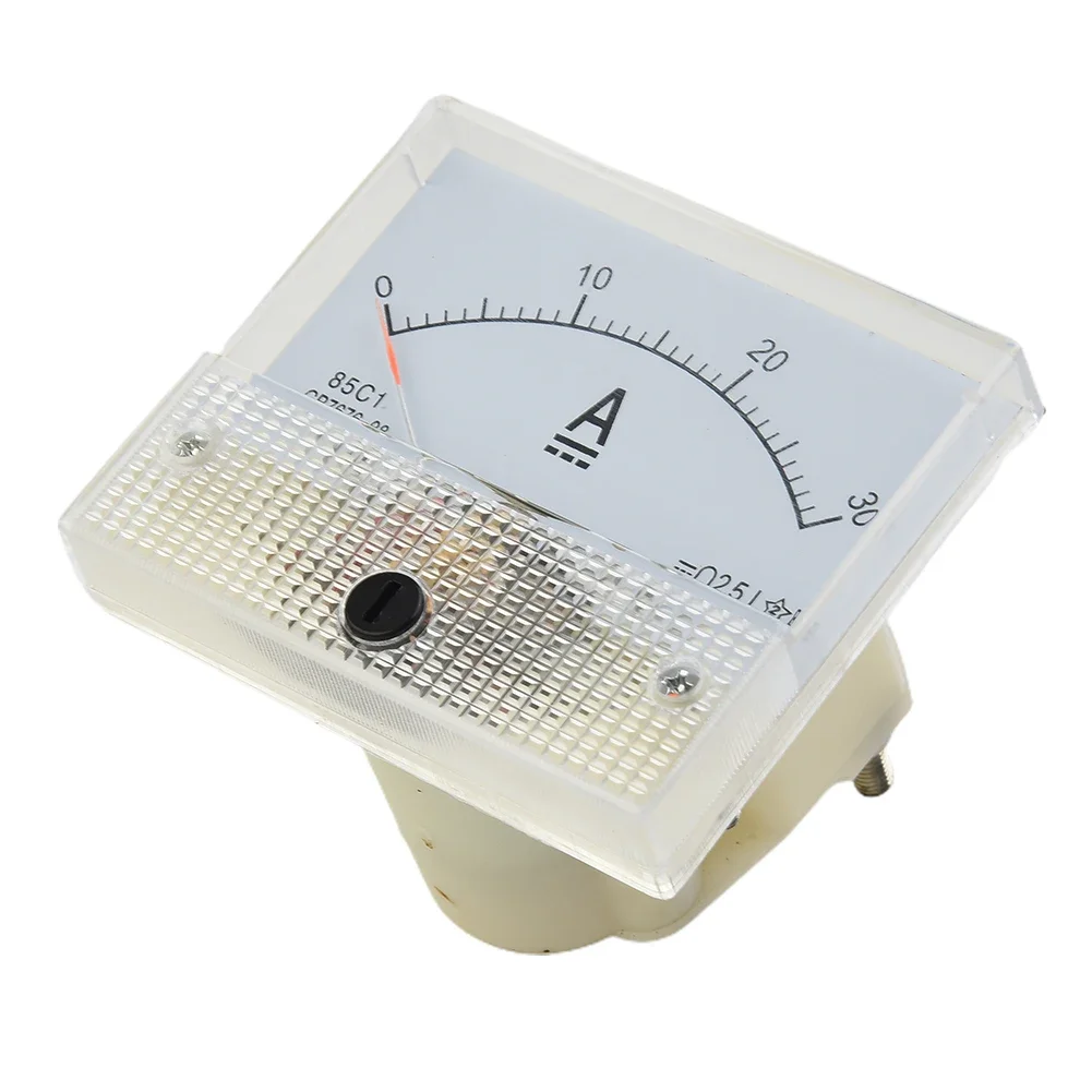 Analog Ammeter Ammeter Panel Analog 1pcs 64*56mm Electronic Components Plastic White To Measure Electrical Current
Analog Ammeter Ammeter Panel Analog 1pcs 64*56mm Electronic Components Plastic White To Measure Electrical Current