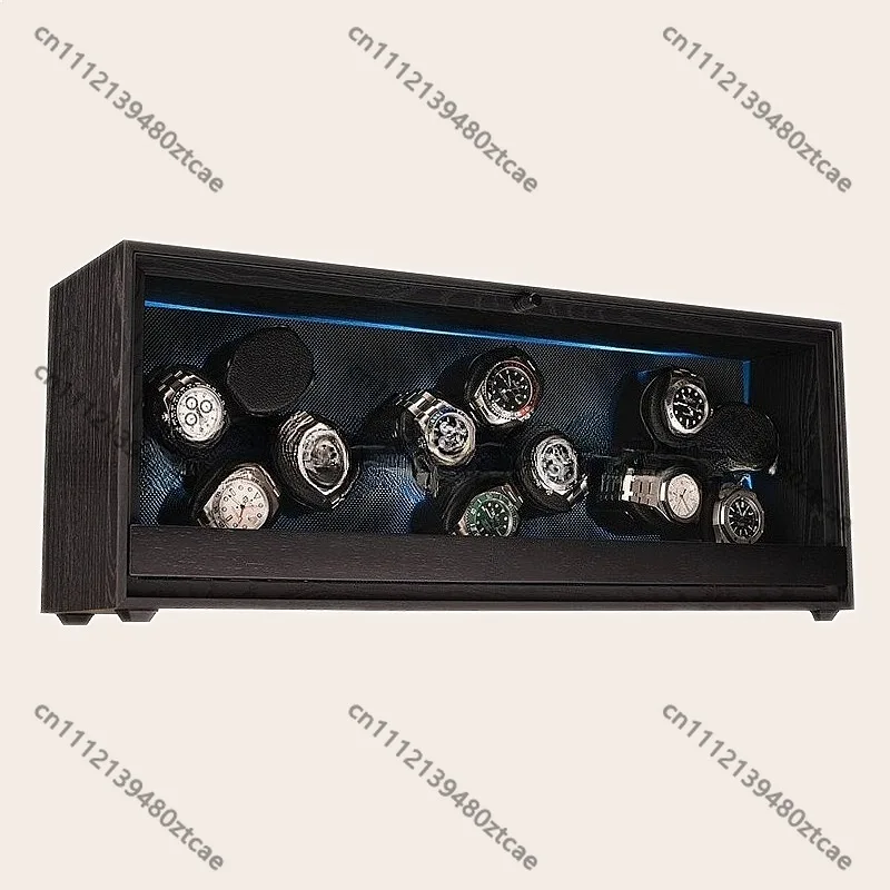 Automatic Watch Winder 12 Slot Wood Grain Storage Box Mute LED Display Organizer
Automatic Watch Winder 12 Slot Wood Grain Storage Box Mute LED Display Organizer