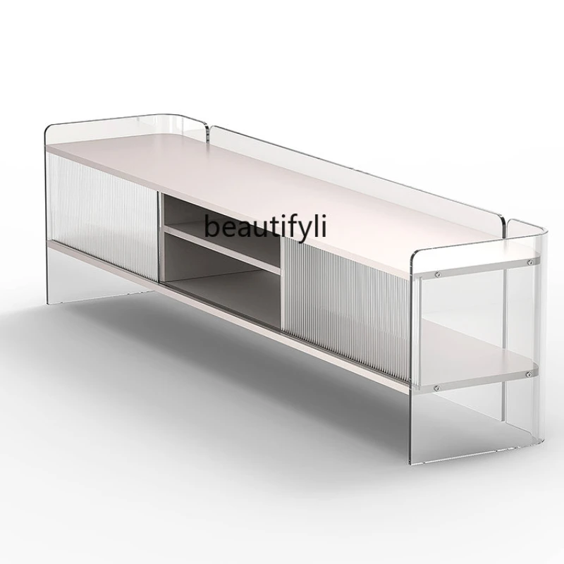 Acrylic TV Cabinet Storage Clothes Closet Integrated Living Room Miniature Television Side Cabinet
Acrylic TV Cabinet Storage Clothes Closet Integrated Living Room Miniature Television Side Cabinet