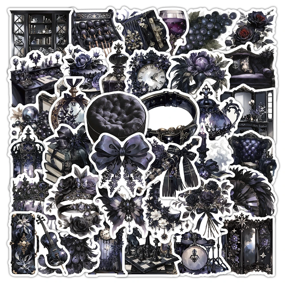 10/30/54pcs Vintage Gothic Dark Series Aesthetic Stickers Cartoon Sticker Notebook Phone Laptop Waterproof Graffiti Decals Decor
10/30/54pcs Vintage Gothic Dark Series Aesthetic Stickers Cartoon Sticker Notebook Phone Laptop Waterproof Graffiti Decals Decor