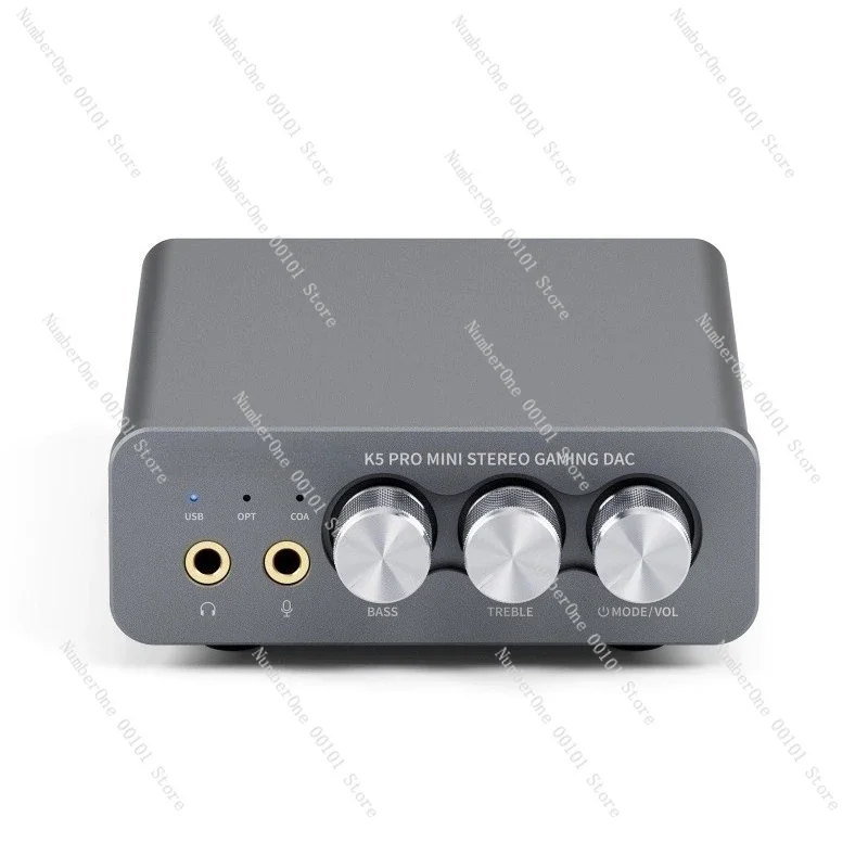 K5PRO DAC Headphone Amplifier Computer External Sound Card Desktop Gaming Decoder Amp
K5PRO DAC Headphone Amplifier Computer External Sound Card Desktop Gaming Decoder Amp