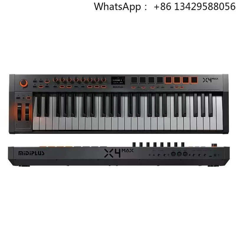 MIDIPLUS XMAX Portable USB MIDI Controller Keyboard 49/61/88Keys Semi-Weighted for Electronic Organ
MIDIPLUS XMAX Portable USB MIDI Controller Keyboard 49/61/88Keys Semi-Weighted for Electronic Organ