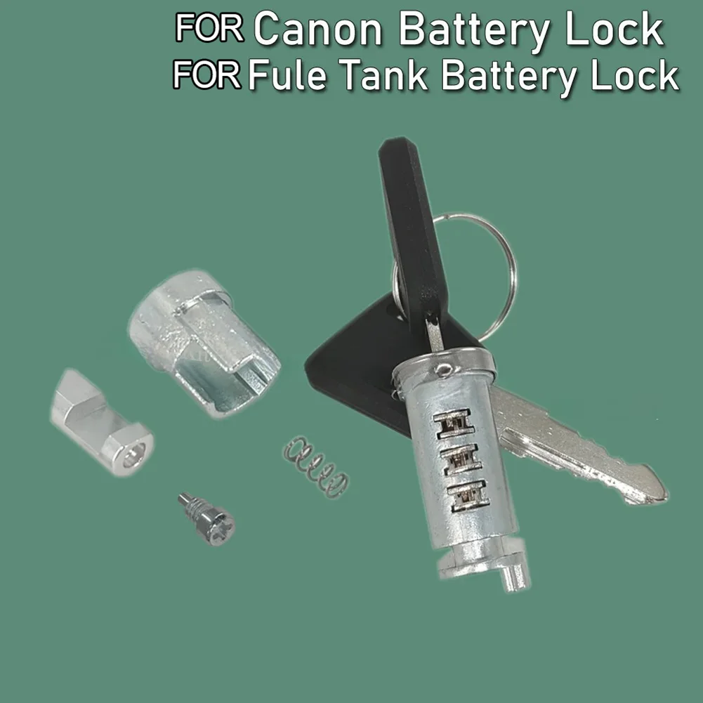 Сменный аккумуляторный замок для Super 73 и аккумуляторной батареи Canon с 2 ключами, металлический аксессуар для аккумулятора для строительного велосипеда из АБС-пластика
Сменный аккумуляторный замок для Super 73 и аккумуляторной батареи Canon с 2 ключами, металлический аксессуар для аккумулятора для строительного велосипеда из АБС-пластика