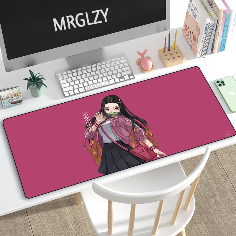 Cute Nezuko Anime Kimetsu No Yaiba Tengen Gaming Mouse Pad Rubber Keyboard Mousepas Carpet Gamer Pad Large Desk Mat Demon Slayer
Cute Nezuko Anime Kimetsu No Yaiba Tengen Gaming Mouse Pad Rubber Keyboard Mousepas Carpet Gamer Pad Large Desk Mat Demon Slayer
