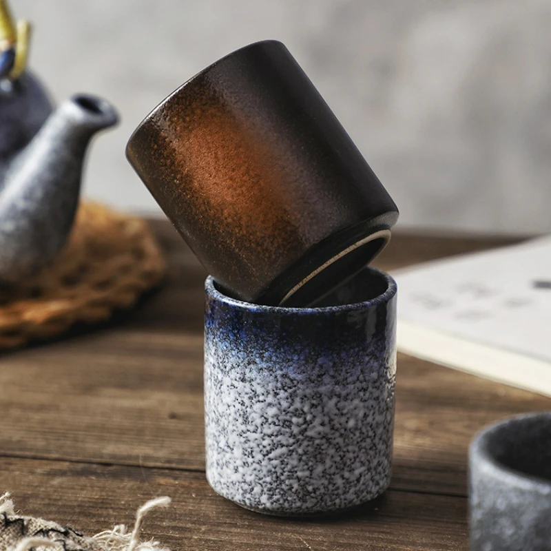 Japanese Style vintage Ceramic Coffee Mugs Household Sushi Restaurant Water Cup Sake Cup Tea Cups Drinkware Wine Mug 2025 New
Japanese Style vintage Ceramic Coffee Mugs Household Sushi Restaurant Water Cup Sake Cup Tea Cups Drinkware Wine Mug 2025 New