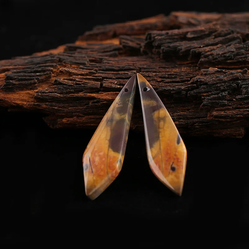 Auburn Multi-Color Picasso Jasper Carved Earring Beads-Handmade Natural Jewelry Ear Ornaments
Auburn Multi-Color Picasso Jasper Carved Earring Beads-Handmade Natural Jewelry Ear Ornaments