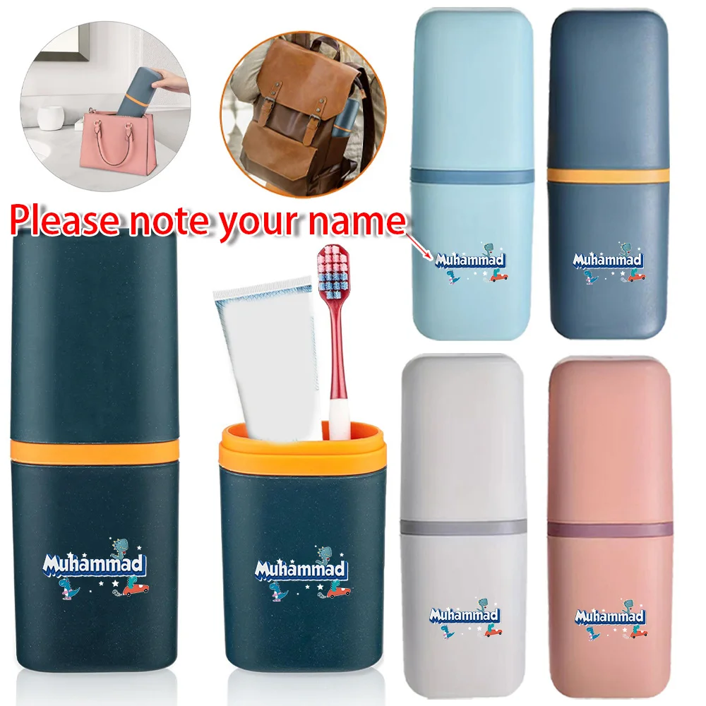 Customized Name Toothpaste Case Toothbrush Box Detachable Mouthwash Cup Travel Organizer Large Capacity Comb Shaver Storage DIY
Customized Name Toothpaste Case Toothbrush Box Detachable Mouthwash Cup Travel Organizer Large Capacity Comb Shaver Storage DIY