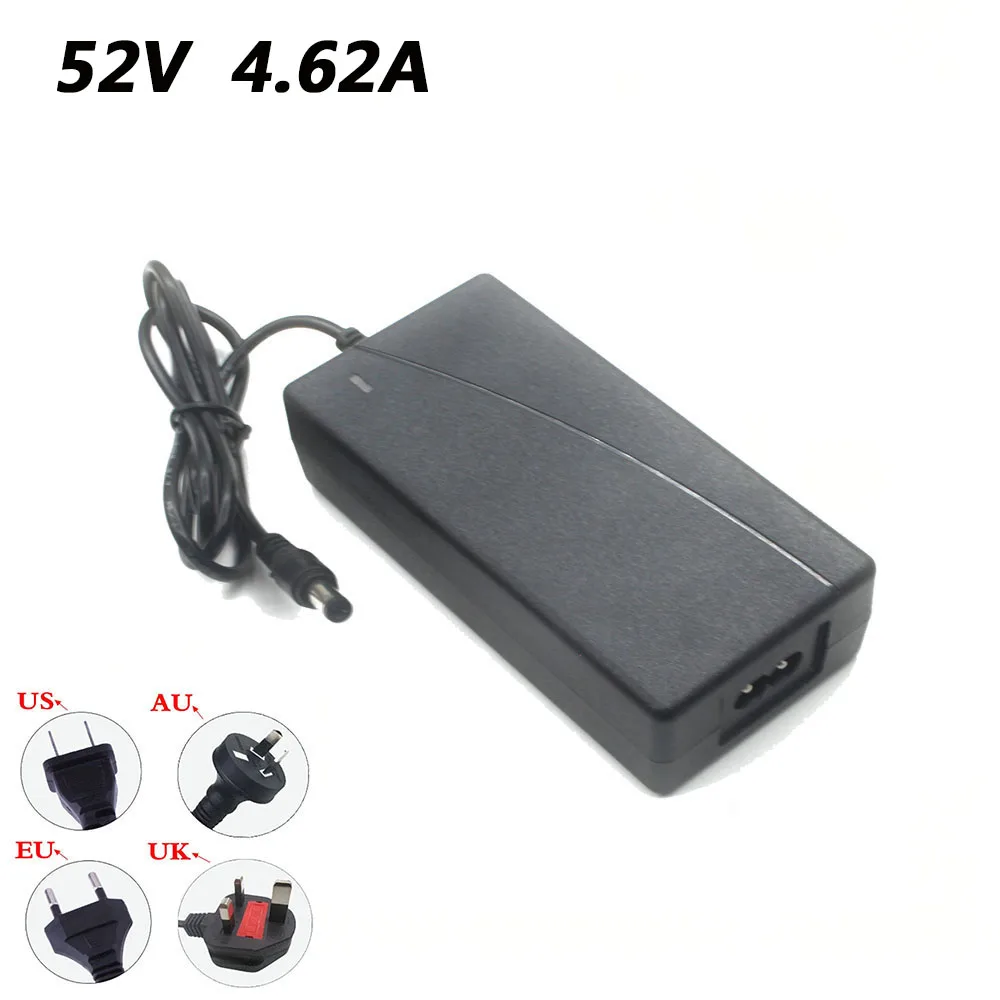 52V 4.62A AC To DC Power Adapter 100-240V For POE Switch Injector Inner Positive Outer Negative
52V 4.62A AC To DC Power Adapter 100-240V For POE Switch Injector Inner Positive Outer Negative