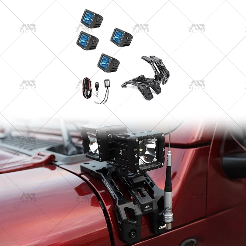 Hot Selling Off Road Led Spotlight A-Pillar Spotlight Bracket For Jeep Gladiator Accessories
Hot Selling Off Road Led Spotlight A-Pillar Spotlight Bracket For Jeep Gladiator Accessories