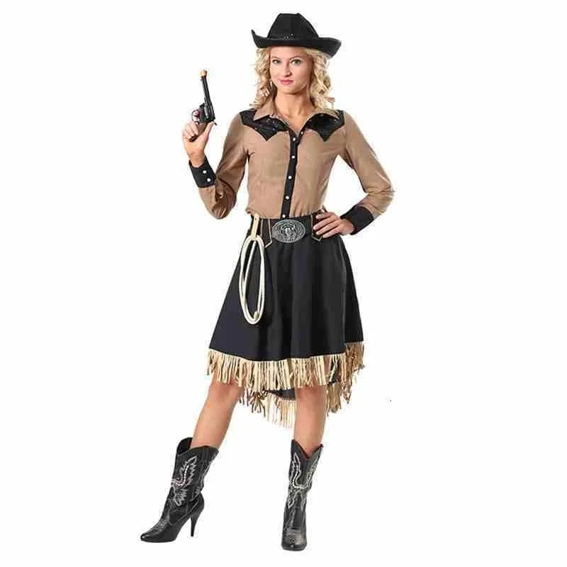Halloween party cowboy costume for female adult cowgirl cosplay western dress carnival suit adult dress party role play party
Halloween party cowboy costume for female adult cowgirl cosplay western dress carnival suit adult dress party role play party
