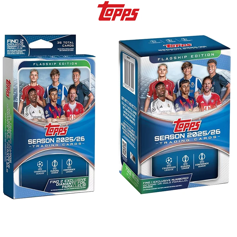 2025-26 Topps Flagship Edition Competitions Trading Collection Card Hanger Value Box Limited Signature Neymar
2025-26 Topps Flagship Edition Competitions Trading Collection Card Hanger Value Box Limited Signature Neymar