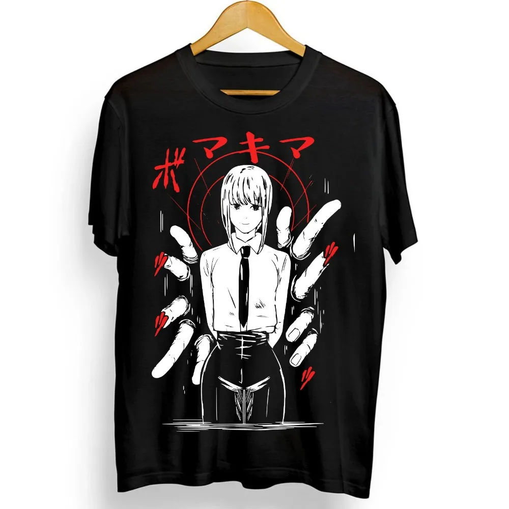 Men's Chainsaw Man Makima Anime Black Short Sleeve Crew Neck Casual Streetwear Control Devil Graphic Top
Men's Chainsaw Man Makima Anime Black Short Sleeve Crew Neck Casual Streetwear Control Devil Graphic Top