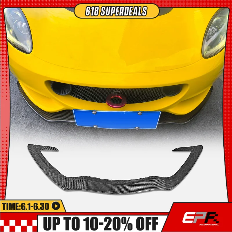 For Lotus Elise S2 S3 TM Type Front Lip Car Exterior Body Kit Aerodynamic Spoiler
For Lotus Elise S2 S3 TM Type Front Lip Car Exterior Body Kit Aerodynamic Spoiler