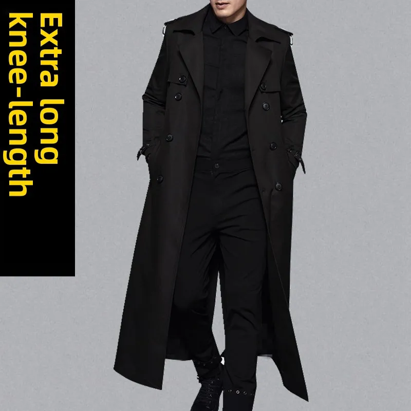 Стильное мужское длинное пальто для осени и зимы, модное, свободного кроя, больших размеров, длиной ниже колена, для полных мужчин, ветровка
Стильное мужское длинное пальто для осени и зимы, модное, свободного кроя, больших размеров, длиной ниже колена, для полных мужчин, ветровка