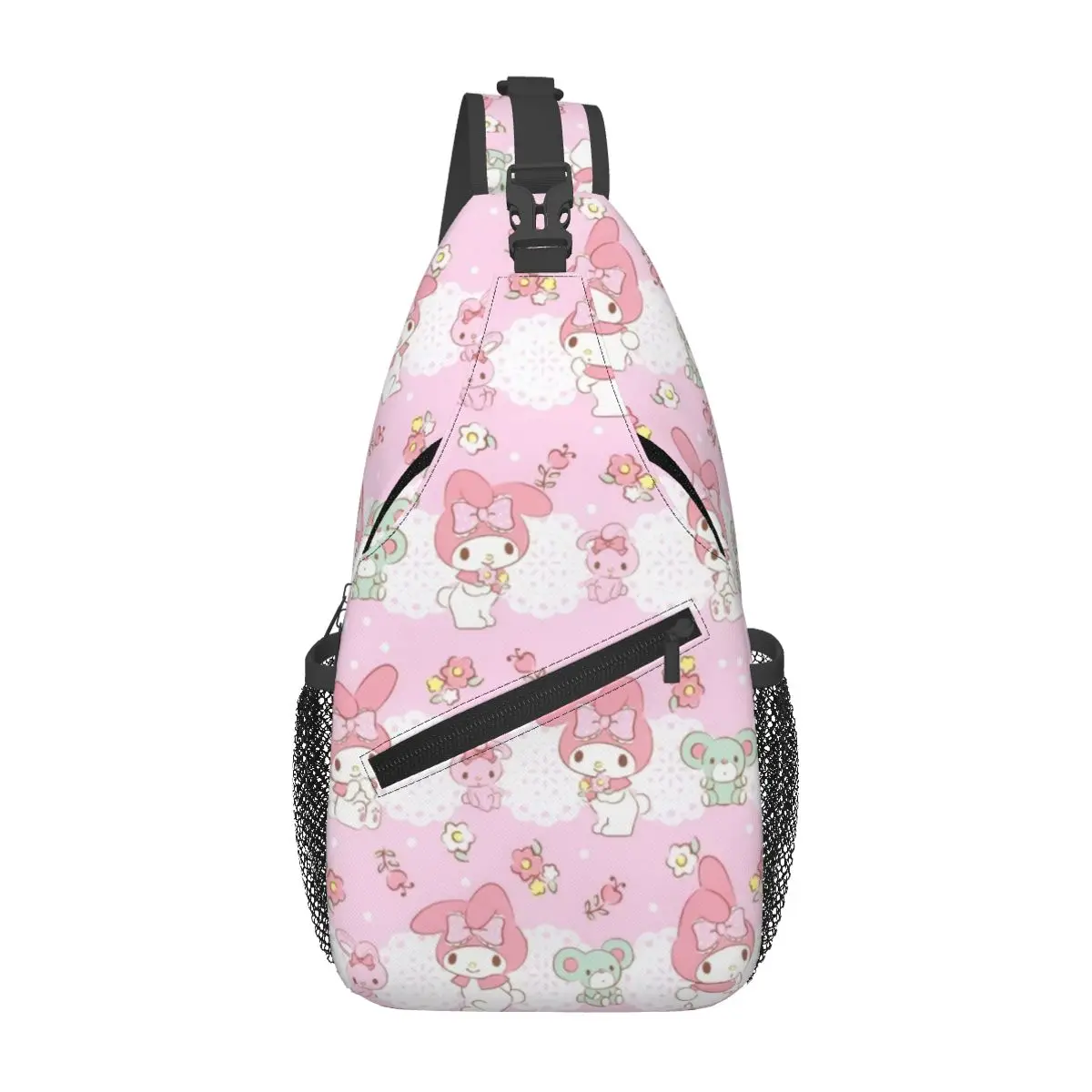 Custom New Melody Cartoon Kawaii Shoulder Backpack Men Women Casual Shoulder Chest Bags for For Traveling Hiking Sling Bag
Custom New Melody Cartoon Kawaii Shoulder Backpack Men Women Casual Shoulder Chest Bags for For Traveling Hiking Sling Bag