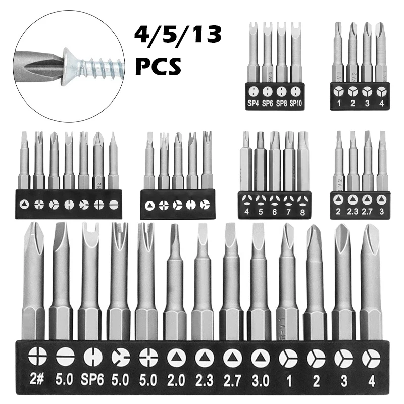 Shaped Screwdriver Bit Set Star/Triangle/U/Y Type Screw Removal Bits Multi-tool Hand Tools for Power Drills Triangle Bits
Shaped Screwdriver Bit Set Star/Triangle/U/Y Type Screw Removal Bits Multi-tool Hand Tools for Power Drills Triangle Bits