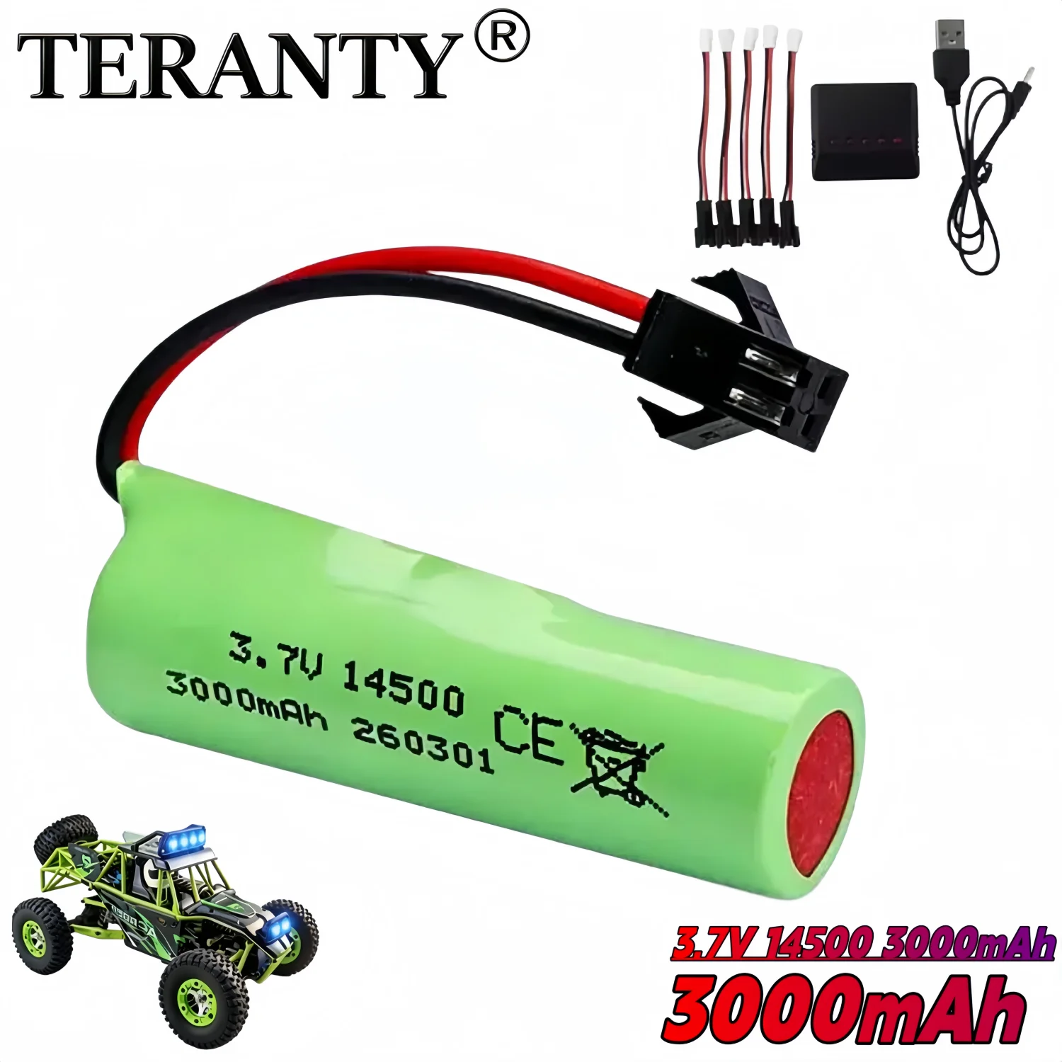 3.7V 14500 3000mah Li-ion Battery 260301 for C2 D828 RC Stunt Dump Car Toy Accessory Upgrade 3.7V 14500 Li-ion Batteries
3.7V 14500 3000mah Li-ion Battery 260301 for C2 D828 RC Stunt Dump Car Toy Accessory Upgrade 3.7V 14500 Li-ion Batteries