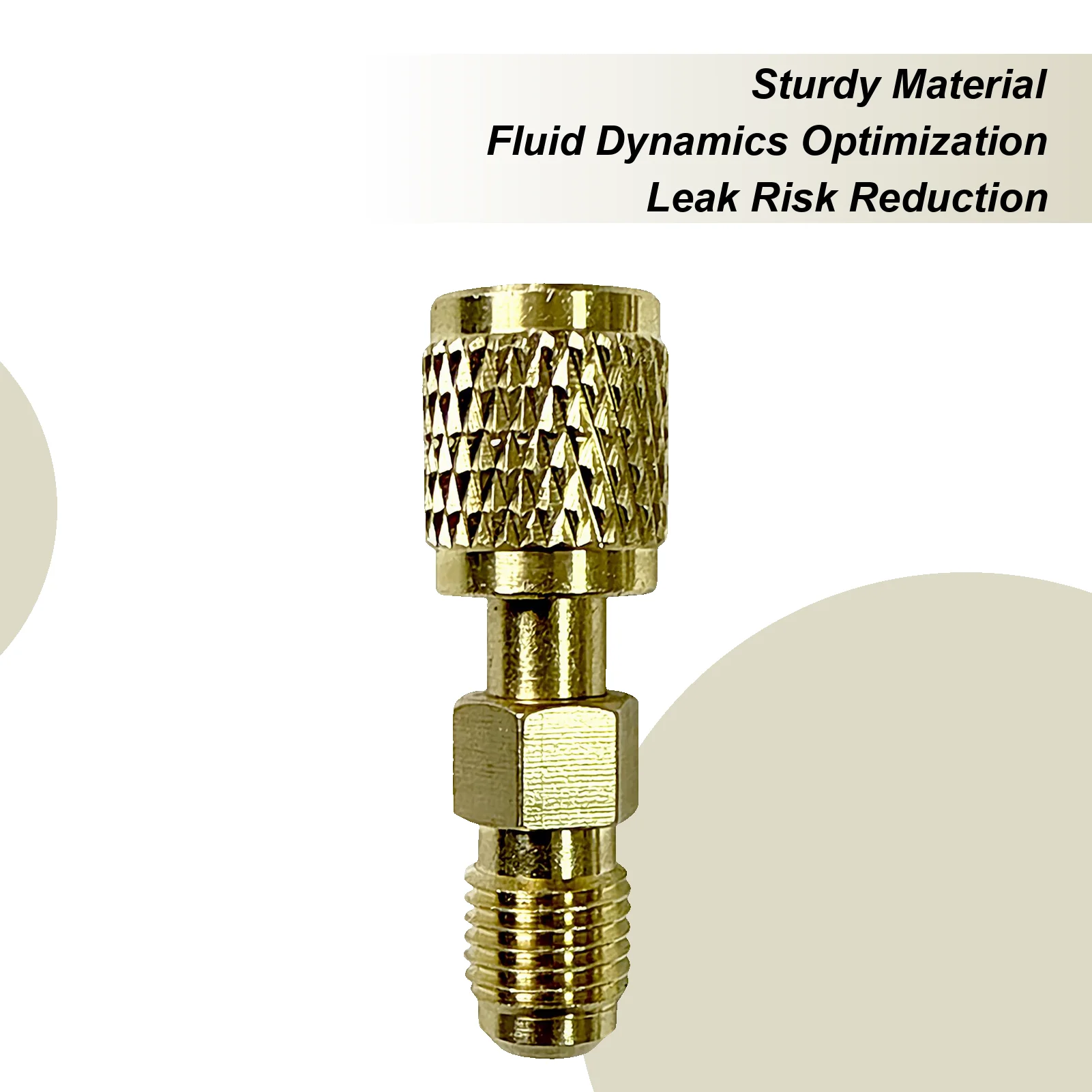Thread Adapter For Refrigerant Tank Refrigerant Hose Adapter Reverse Thread Fitting 1/4 Inch Connector For HVAC Charging Split
Thread Adapter For Refrigerant Tank Refrigerant Hose Adapter Reverse Thread Fitting 1/4 Inch Connector For HVAC Charging Split