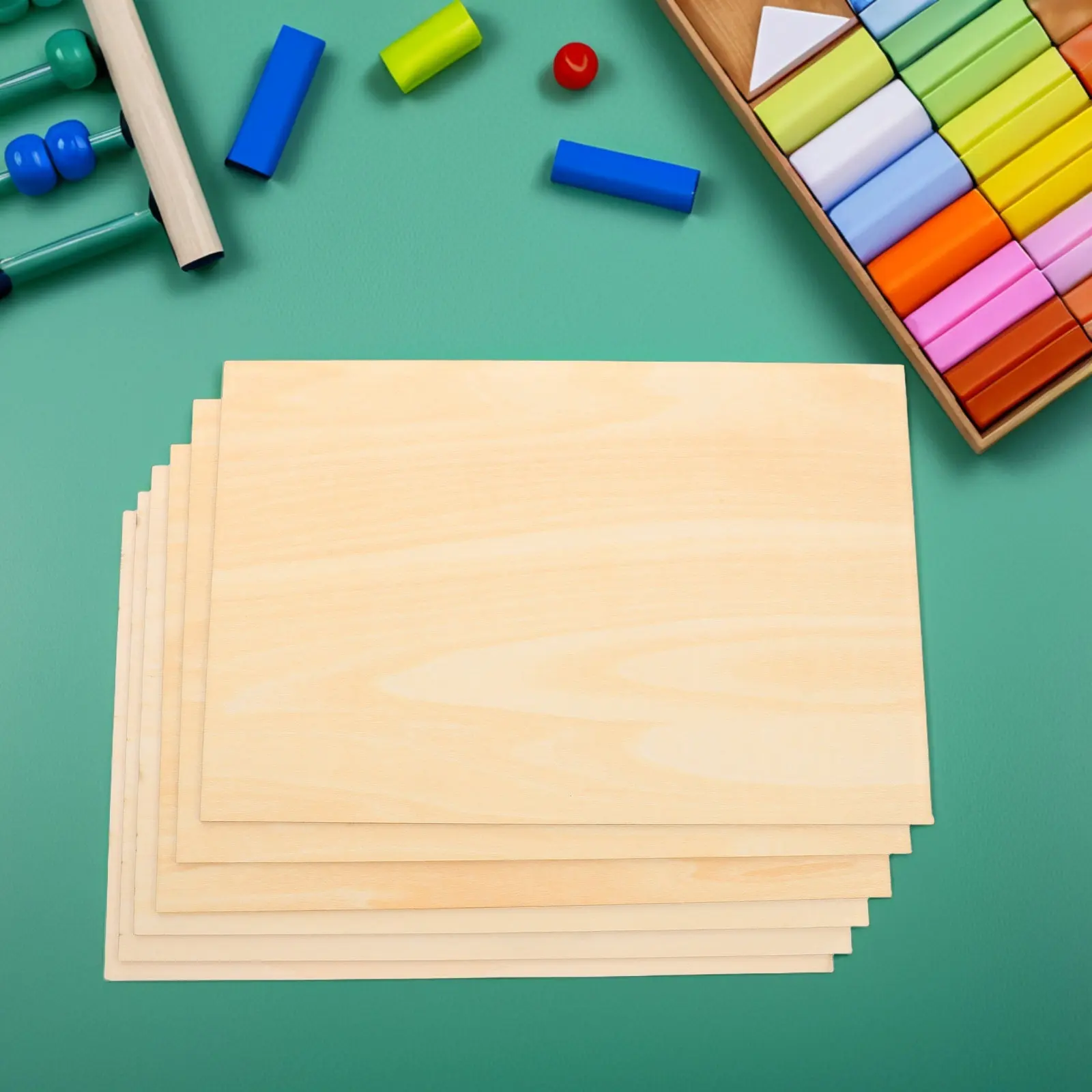 6Pcs Handcrafted Basswood Sheets for Crafts Unfinished Rectangular Wooden Boards Ideal for Painting Carving Cutting DIY
6Pcs Handcrafted Basswood Sheets for Crafts Unfinished Rectangular Wooden Boards Ideal for Painting Carving Cutting DIY