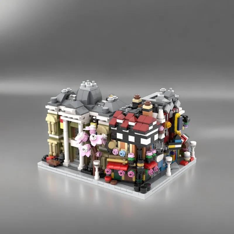 395 шт. MOC мини-модульные угловые образовательные строительные блоки Tudor, подарок для детей, обучение операционных способностей
395 шт. MOC мини-модульные угловые образовательные строительные блоки Tudor, подарок для детей, обучение операционных способностей