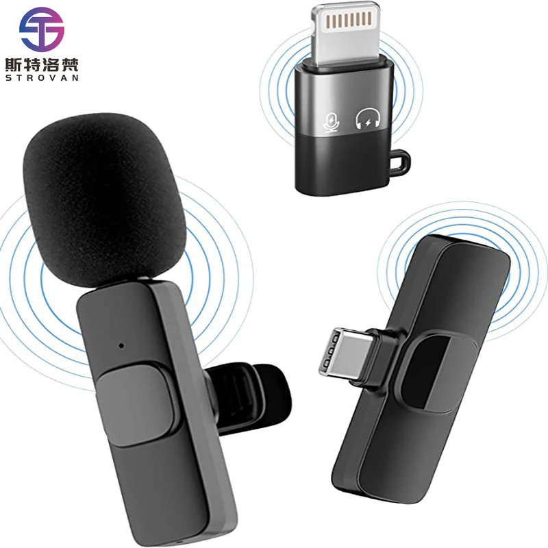 Live Broadcast Microphone Mini Wireless Lavalier Microphone
Live Broadcast Microphone Mini Wireless Lavalier Microphone