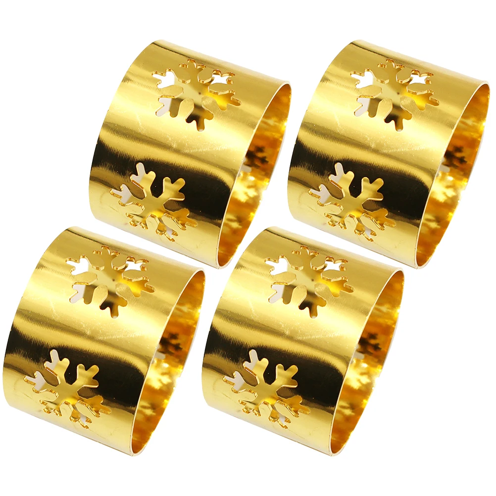 4pcs Napkin Ring Elegant Christmas Decorative Alloy Material Fine Table Settings Party Supplies Festive Home Adornment
4pcs Napkin Ring Elegant Christmas Decorative Alloy Material Fine Table Settings Party Supplies Festive Home Adornment