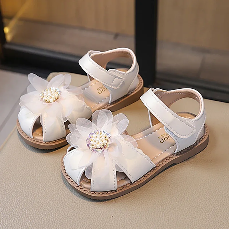 Children's Sandals 2025 Summer New Closed-toe Girl's Flower Princess Shoes Soft Bottom Anti Slip Baby Kid's Casual Beach Shoes
Children's Sandals 2025 Summer New Closed-toe Girl's Flower Princess Shoes Soft Bottom Anti Slip Baby Kid's Casual Beach Shoes
