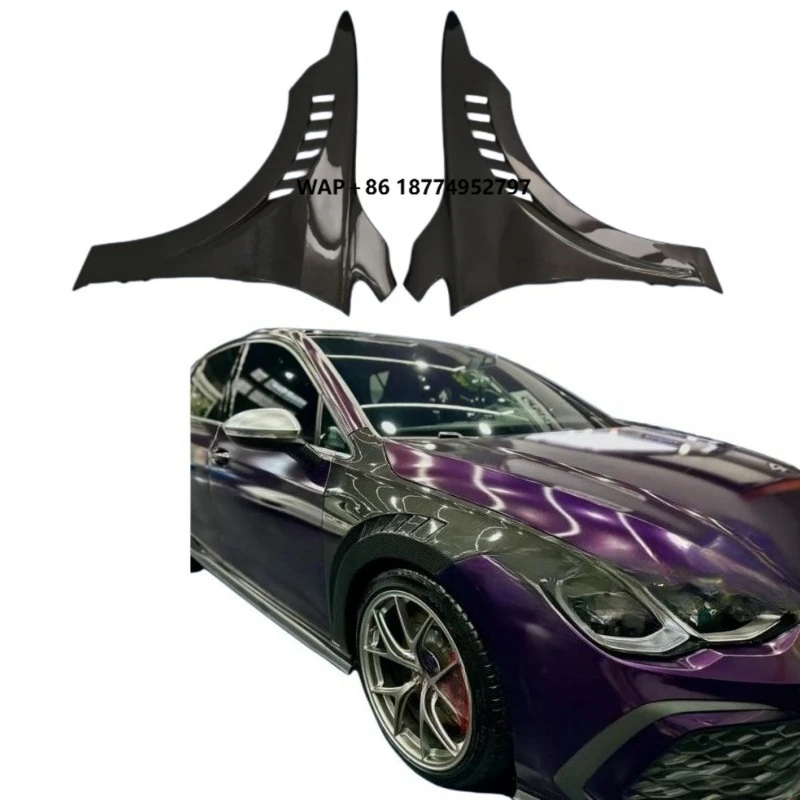 New Carbon Fiber Vented Front Fenders Golf 8 GTI Body Kit
New Carbon Fiber Vented Front Fenders Golf 8 GTI Body Kit