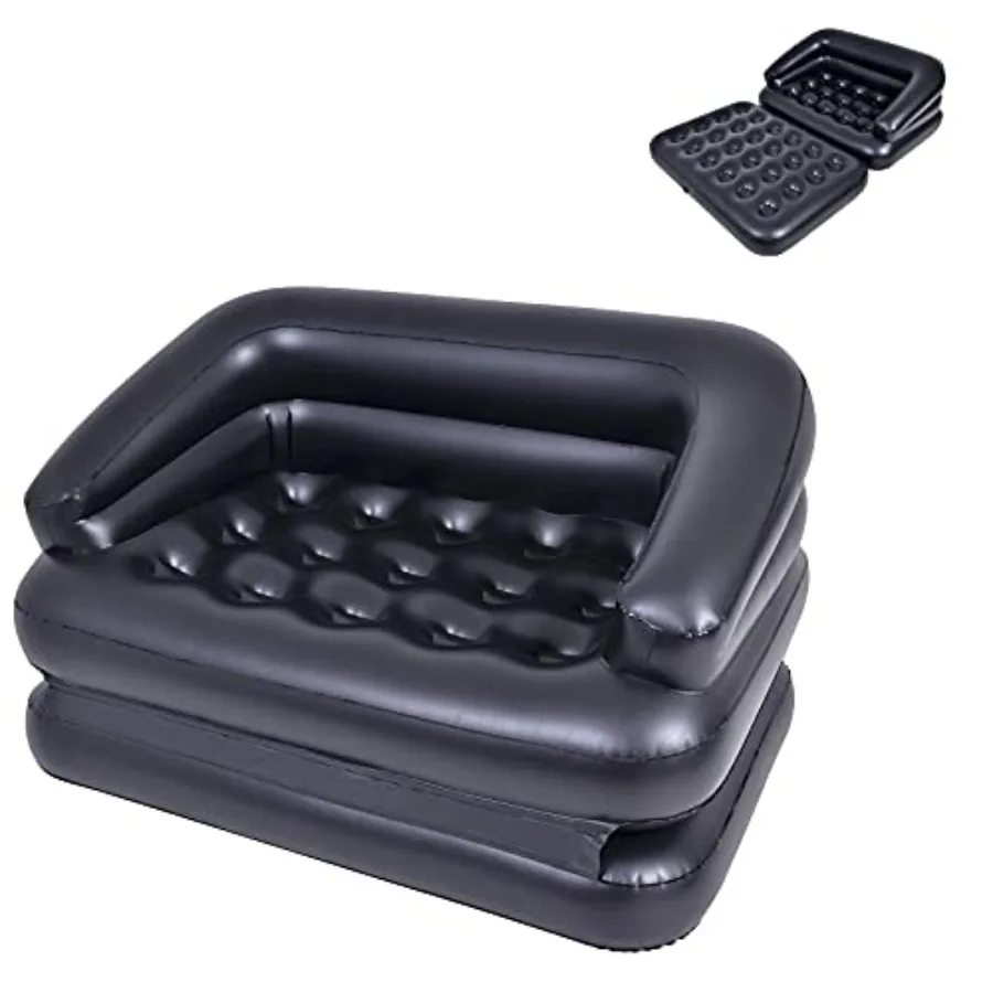 Inflatable Couch Air Sofa Bed Blow Up Sofa for Camping Waterproof
Inflatable Couch Air Sofa Bed Blow Up Sofa for Camping Waterproof